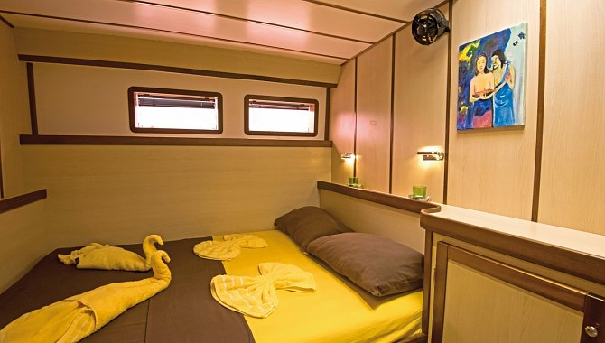 Segeltörn Cocktail Créole_Kabine_atlantik24