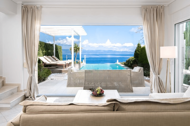 Villa mit 2 Schlafzimmer und privaten Pool