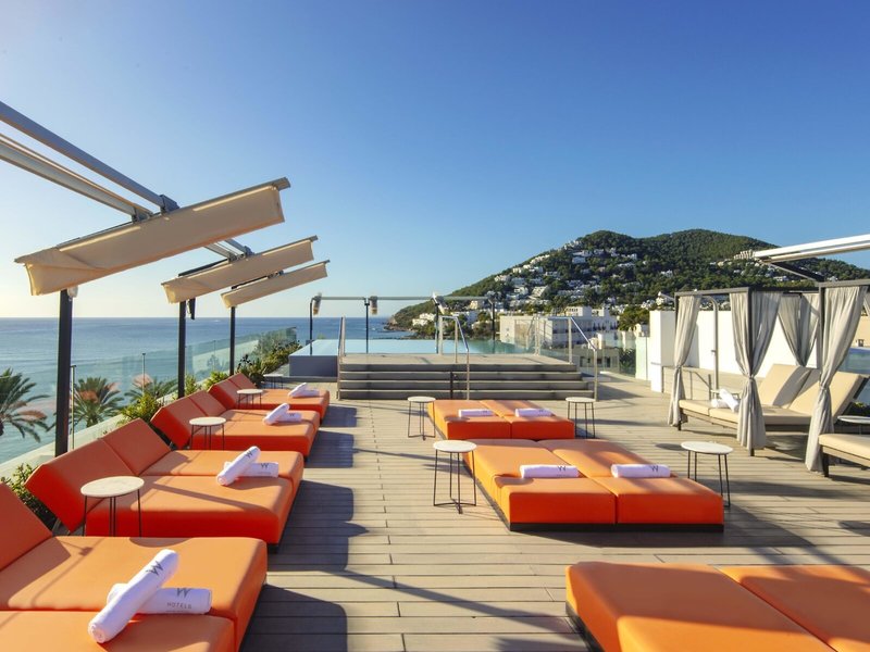 W Ibiza outside area