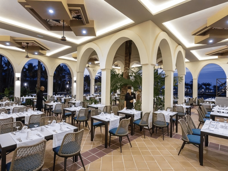 Aussenrestaurant Riu Karamboa